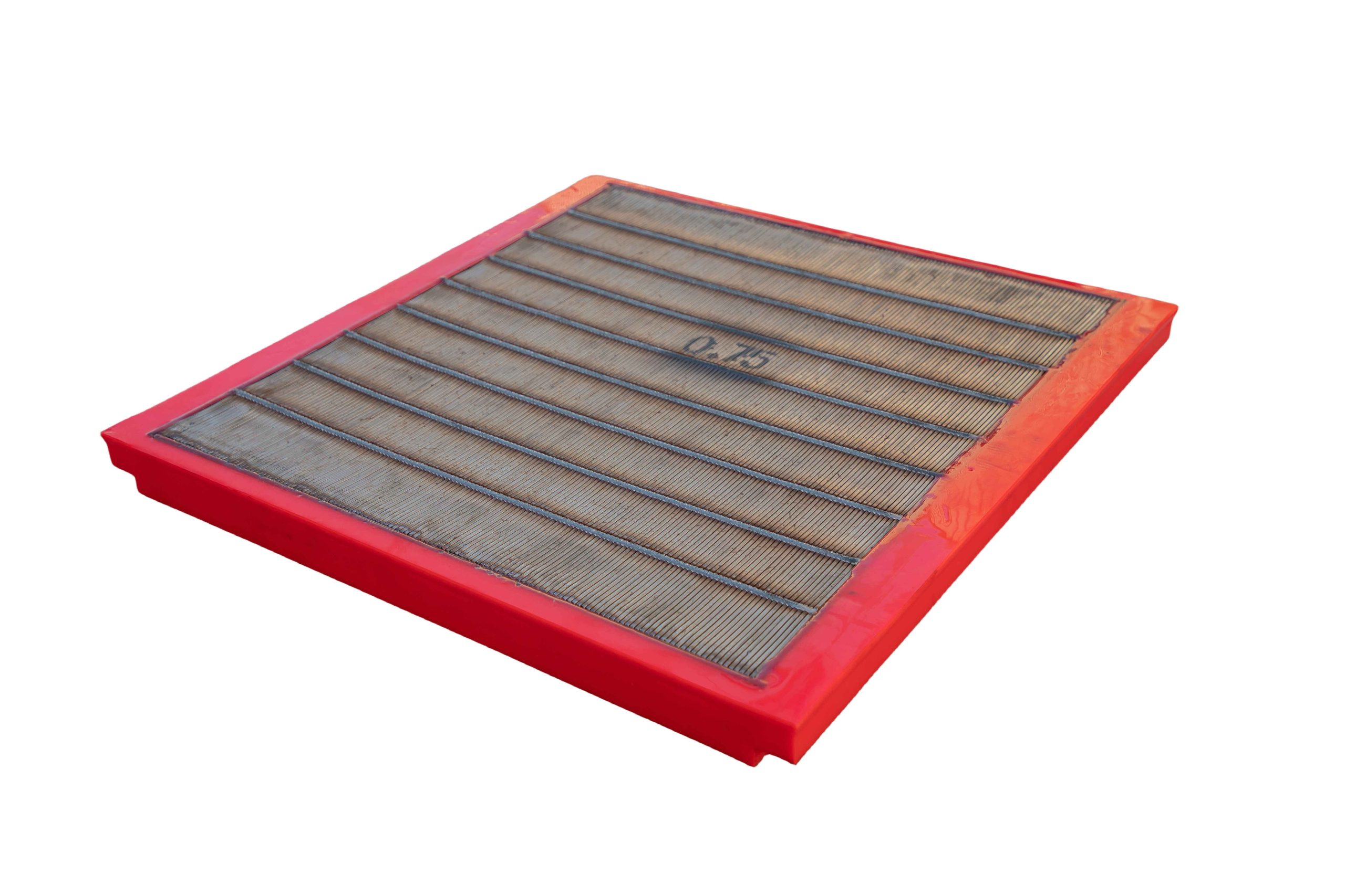 This screen panel features a woven wire mesh embedded within the polyurethane body, combining structural rigidity with surface wear resistance and elasticity. It is ideal for heavy-duty screening applications in mining, coal processing, iron ore handling, and aggregate production. The panel offers excellent anti-clogging properties, long service life, high screening efficiency, and secure fastening. Custom sizes and aperture designs are available based on machine specifications.